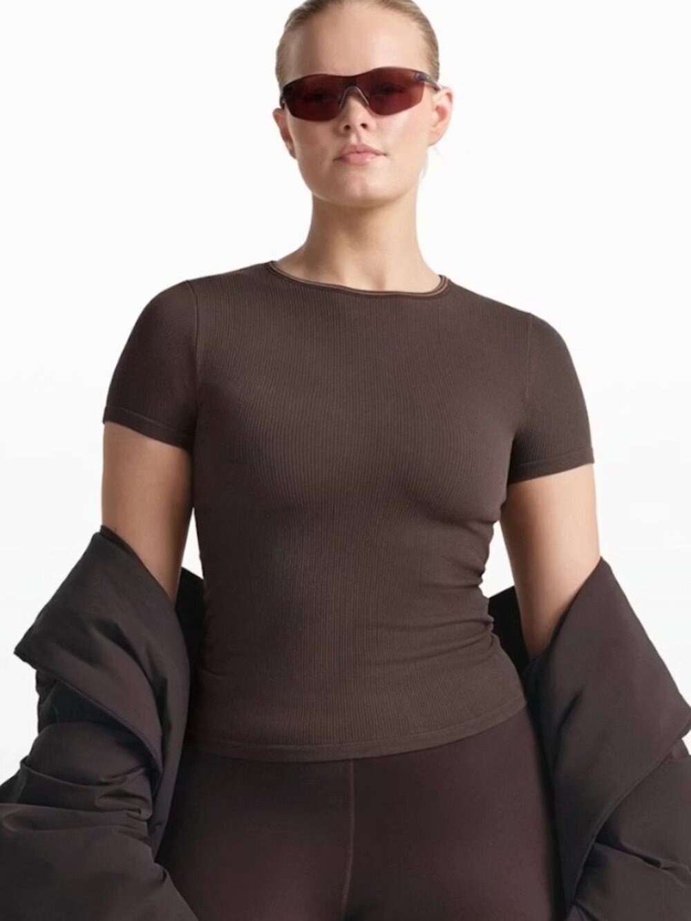 Nike Skims Ribbed Seamless Baby Tee